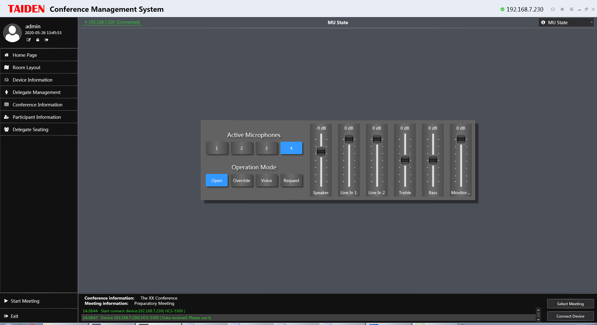 wireless conference system